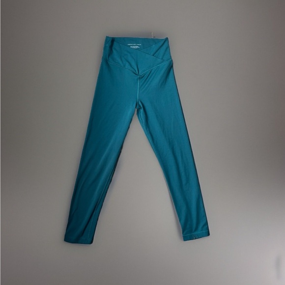 American Eagle the lightweight everything legging 7/8 size small forest green - Picture 1 of 2